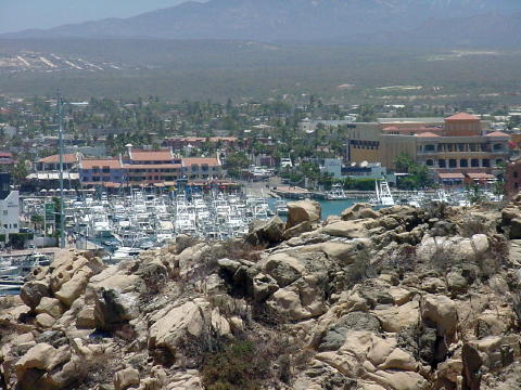 Cabo San Lucas Harbor from the resort