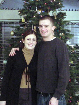 Rob with Alison Stinson