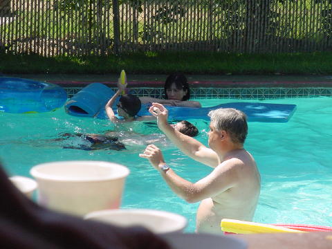 Reed was HOT - shooting baskets anyway