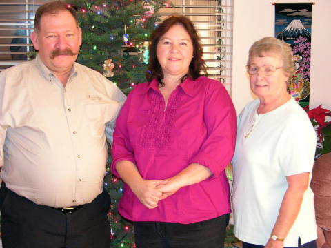 Sister-in-law Patti Gilbert with husband Nick and Grandma Westberg