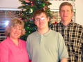 Cousin Dave Berg with wife Marie and son Brian