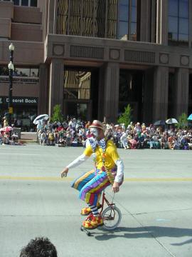 Best Parade Clown of the Day